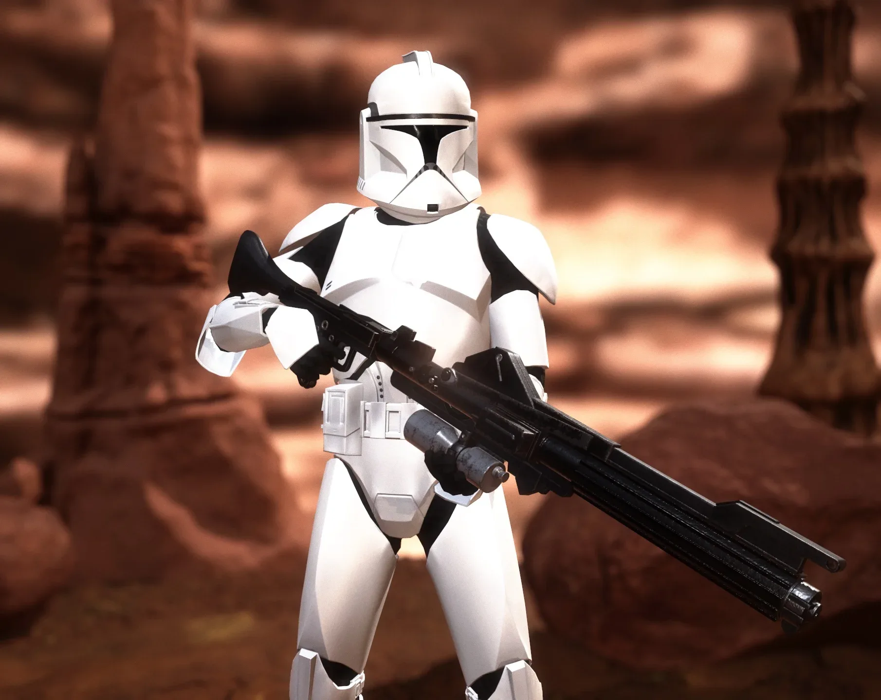 Clone Trooper Rigged