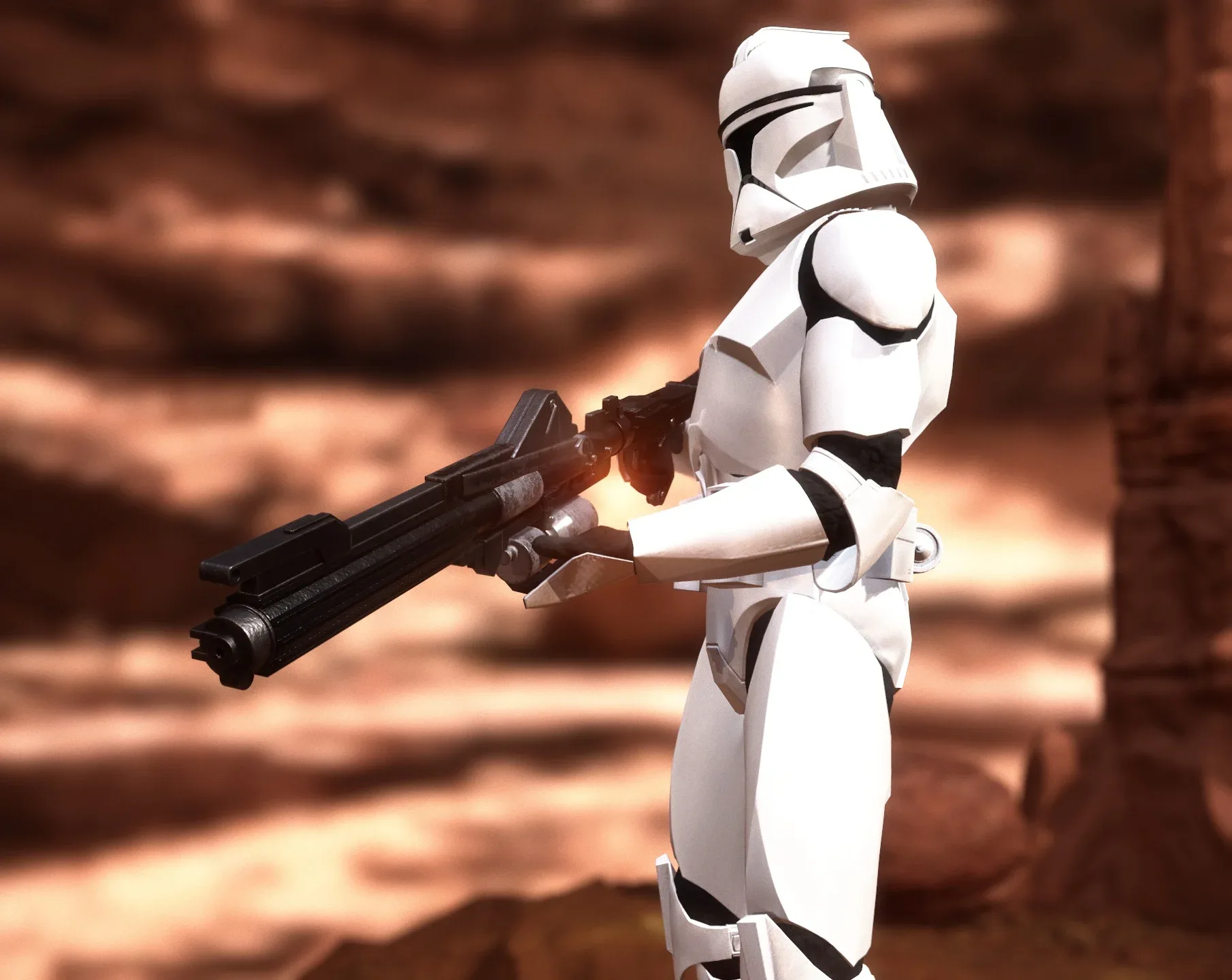 Clone Trooper Rigged