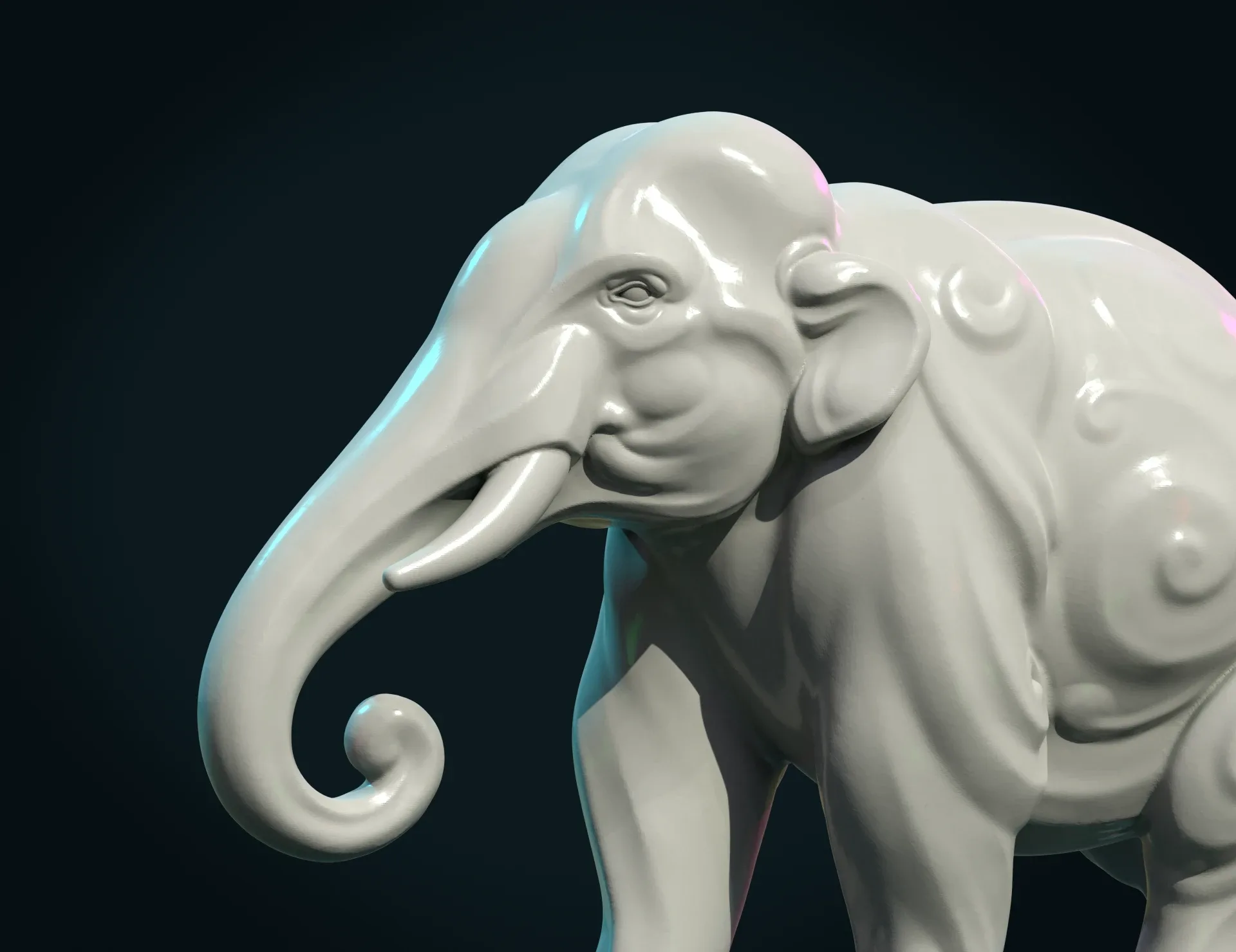 Stylized Elephant