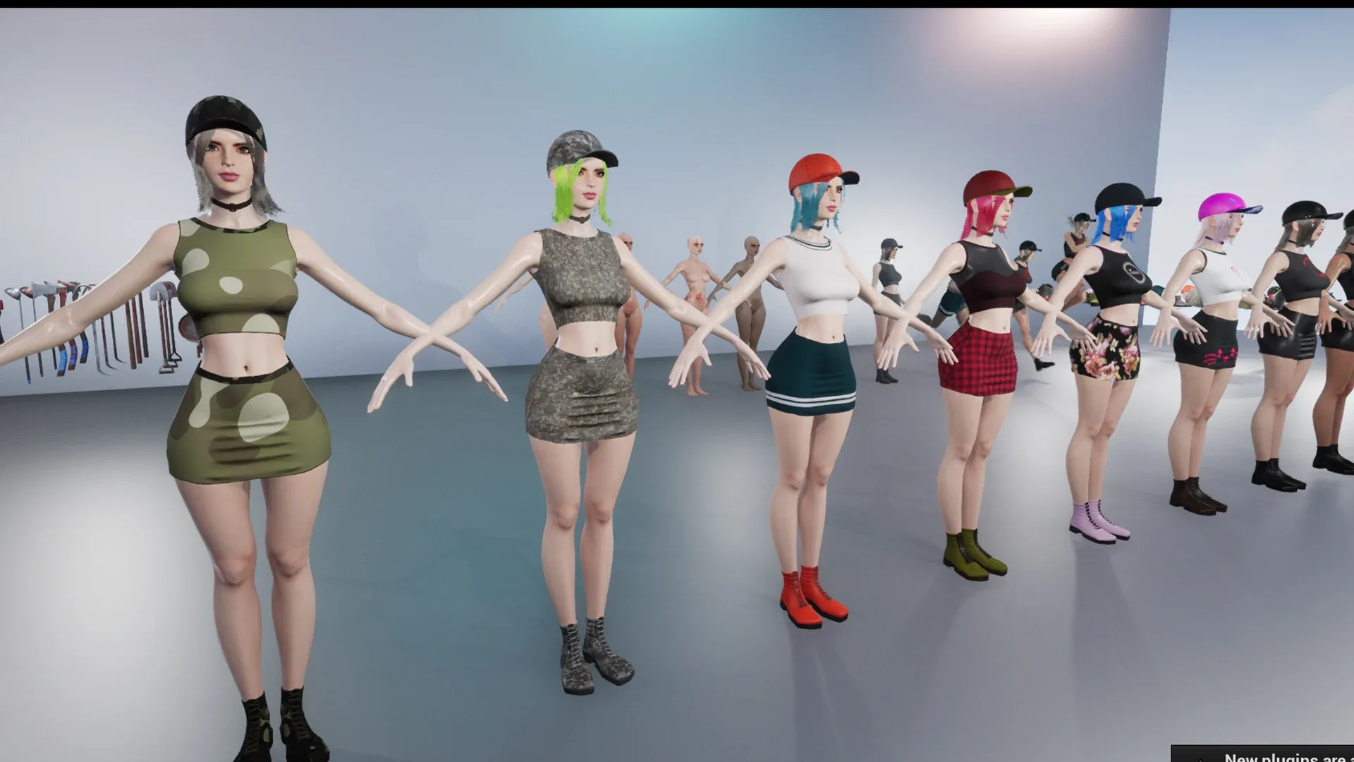 Survivor Girl 2 Low Poly Game Ready