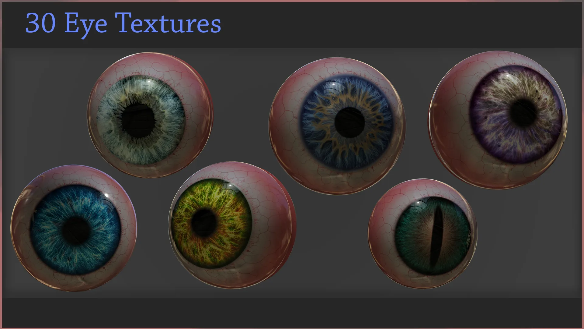 30 Eye Textures