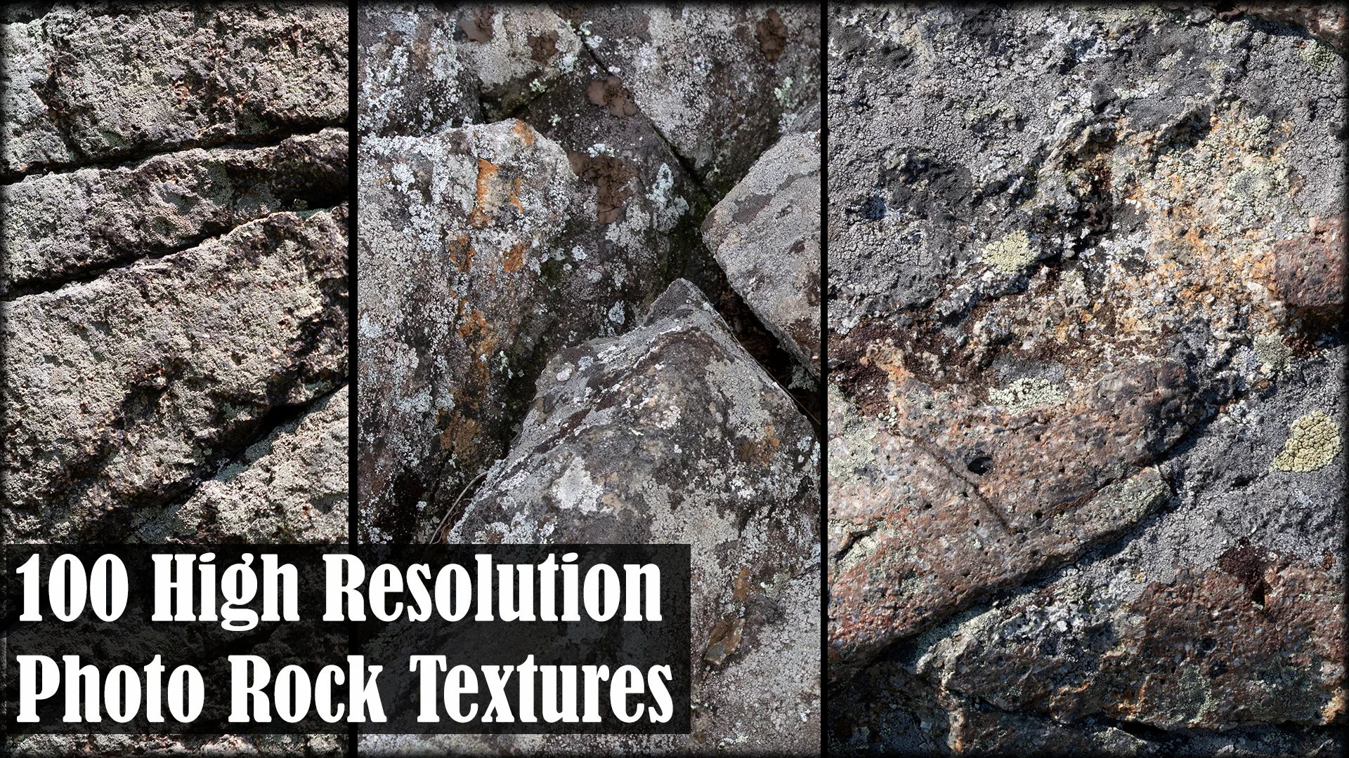 100 High Resolution Photo Rock Textures