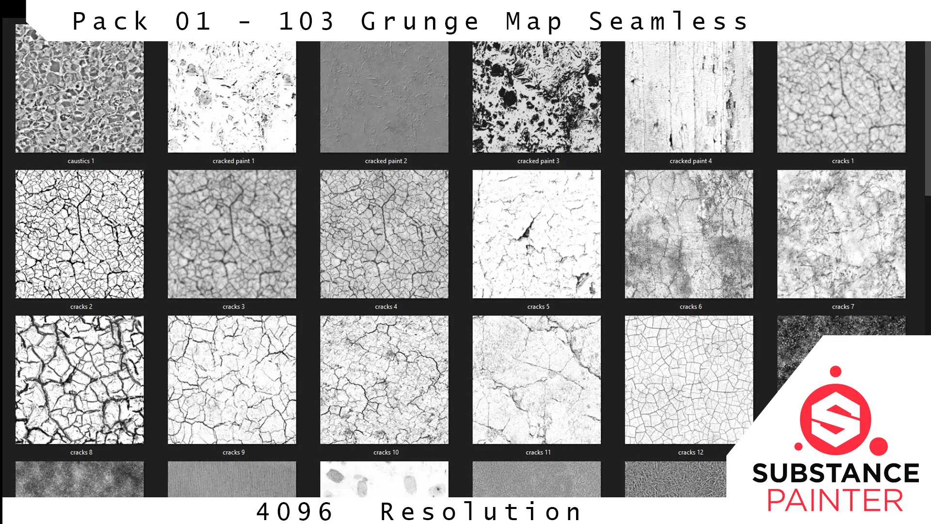 103 Grunge Map - Pack 01