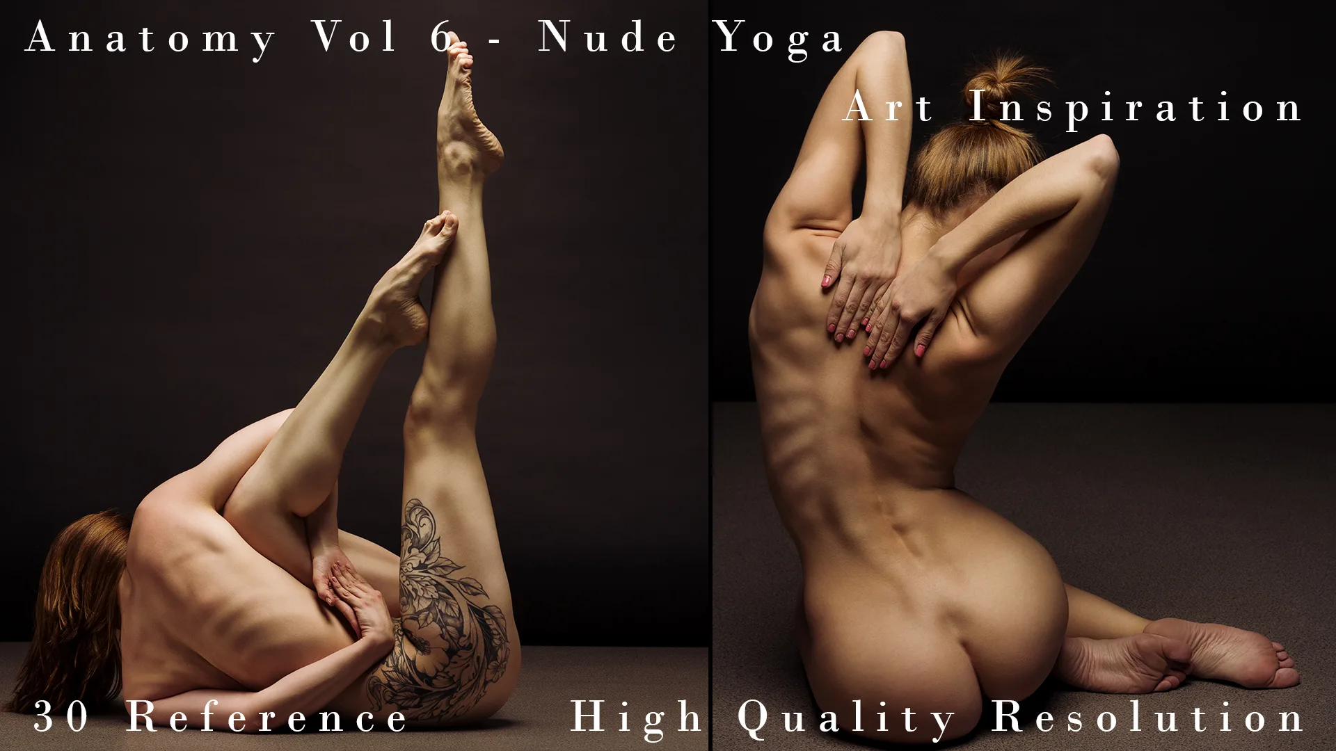 Anatomy Vol 6 - Nude Yoga - Art Inspiration