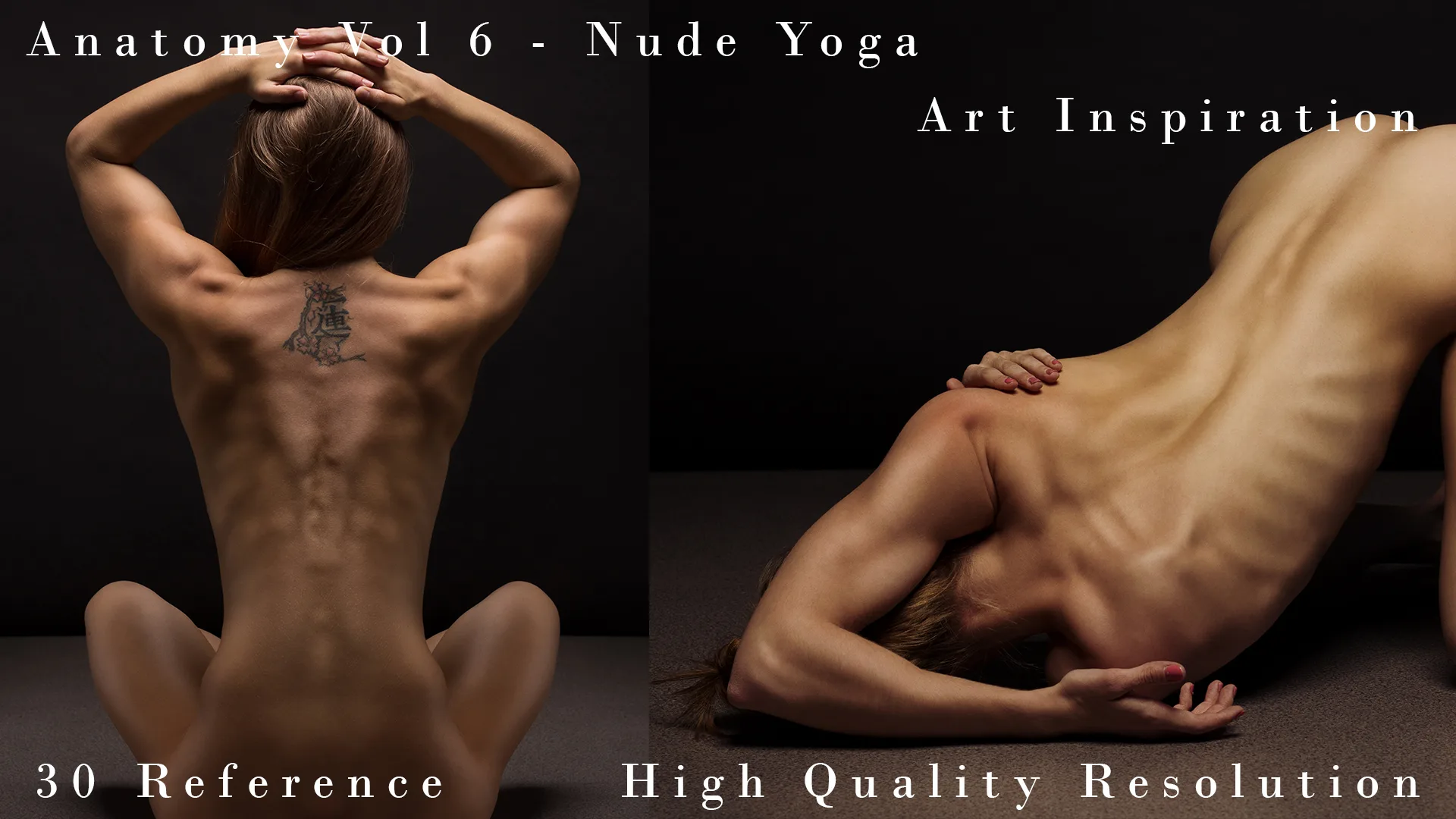 Anatomy Vol 6 - Nude Yoga - Art Inspiration