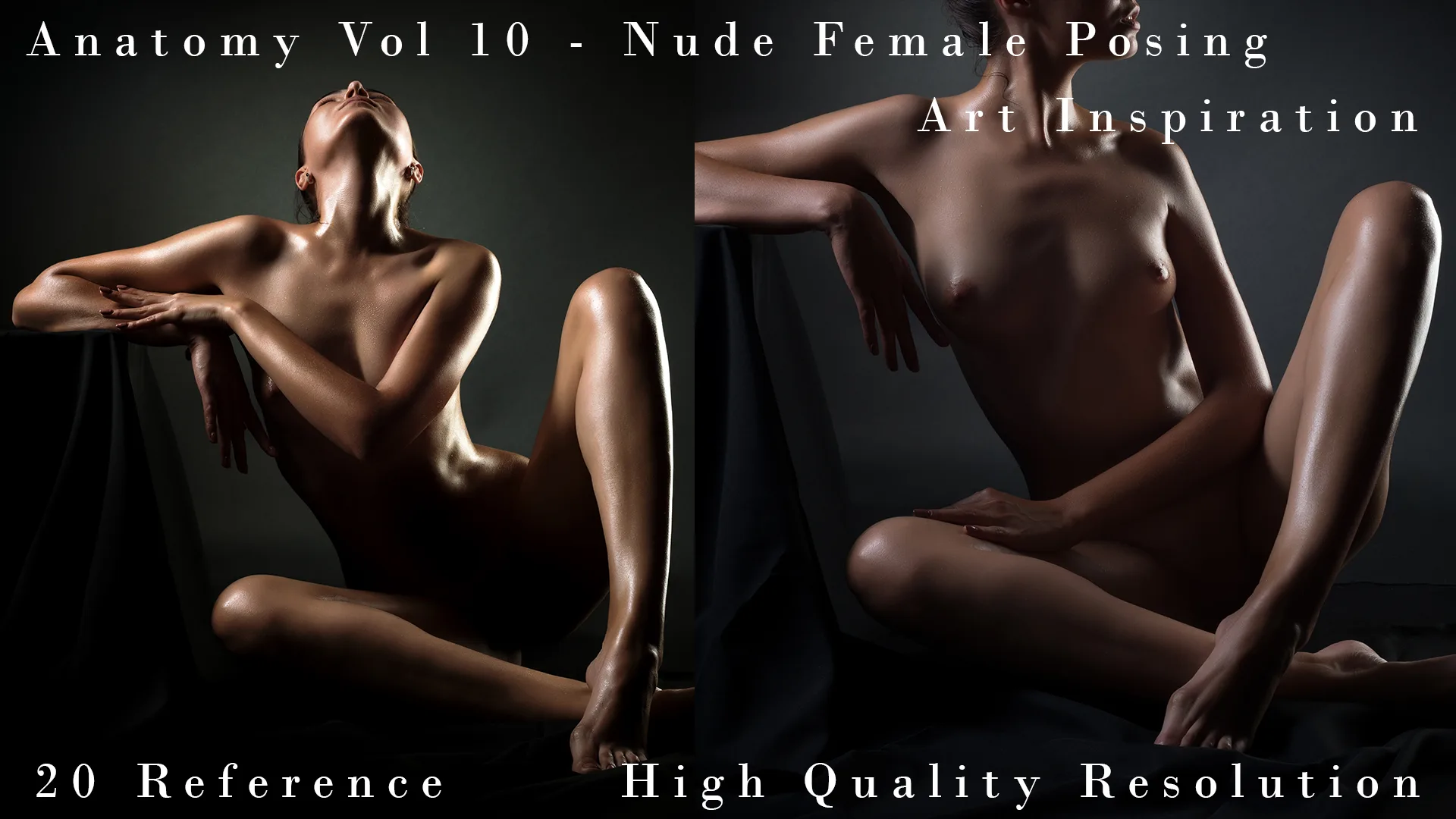 Anatomy Vol 10 - Nude FeMale Posing - Art Inspiration