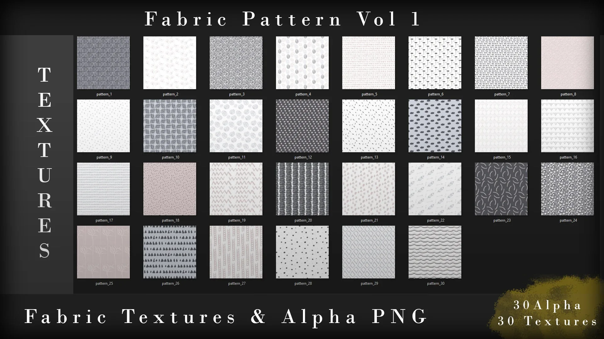 Fabric Pattern Vol 01