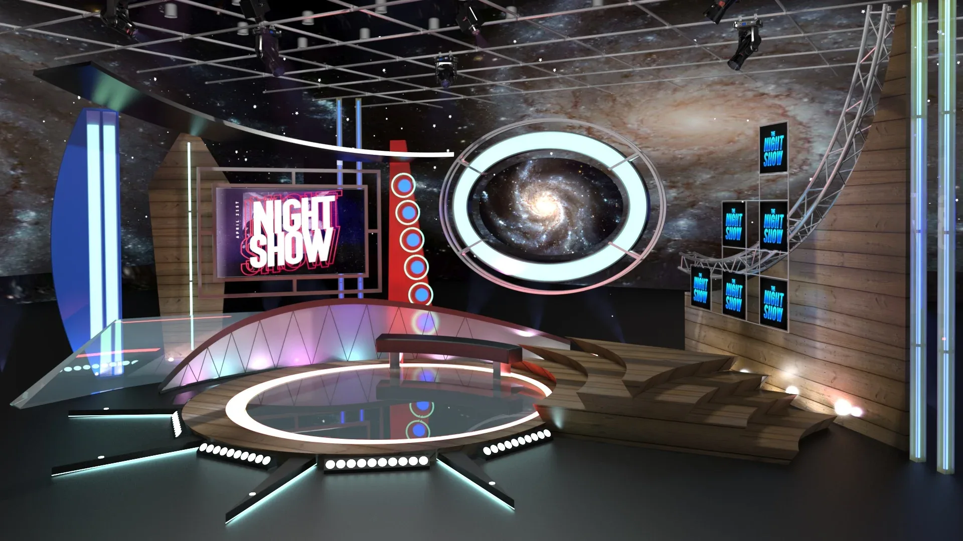 Virtual TV Studio Talkshow 1