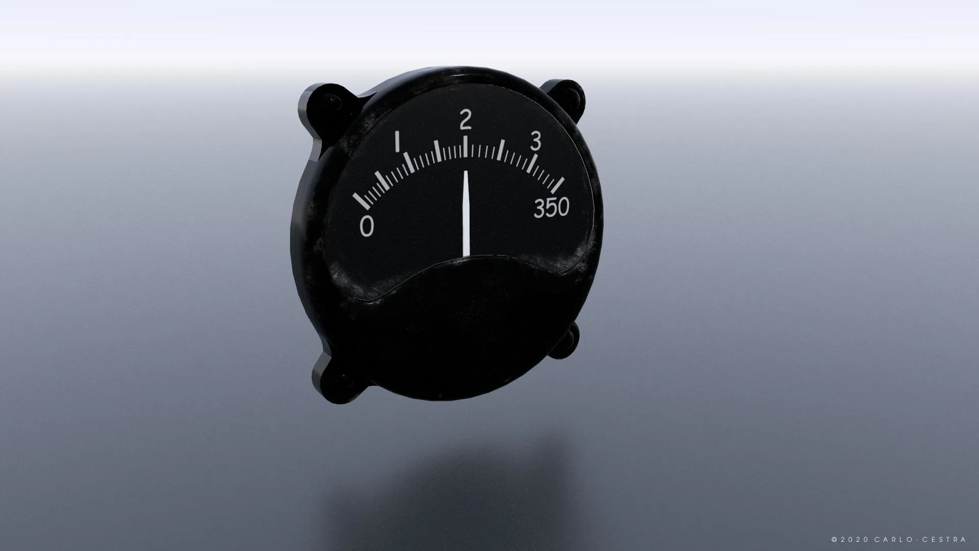 JAPANESE CYLINDER TEMPERATURE GAUGE