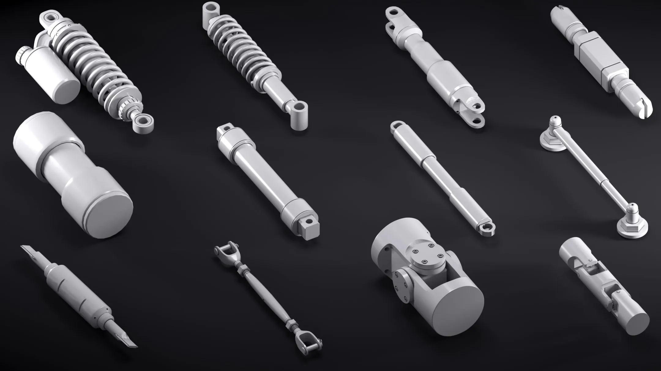 100 Kitbash Mechanical and Robot