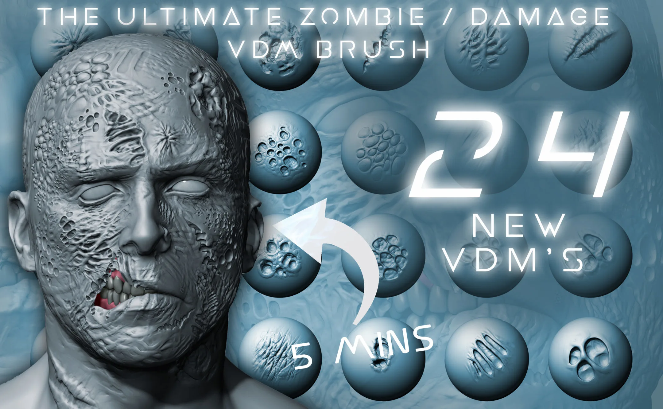 The Ultimate Zombie / Damage Skin VDM Brush