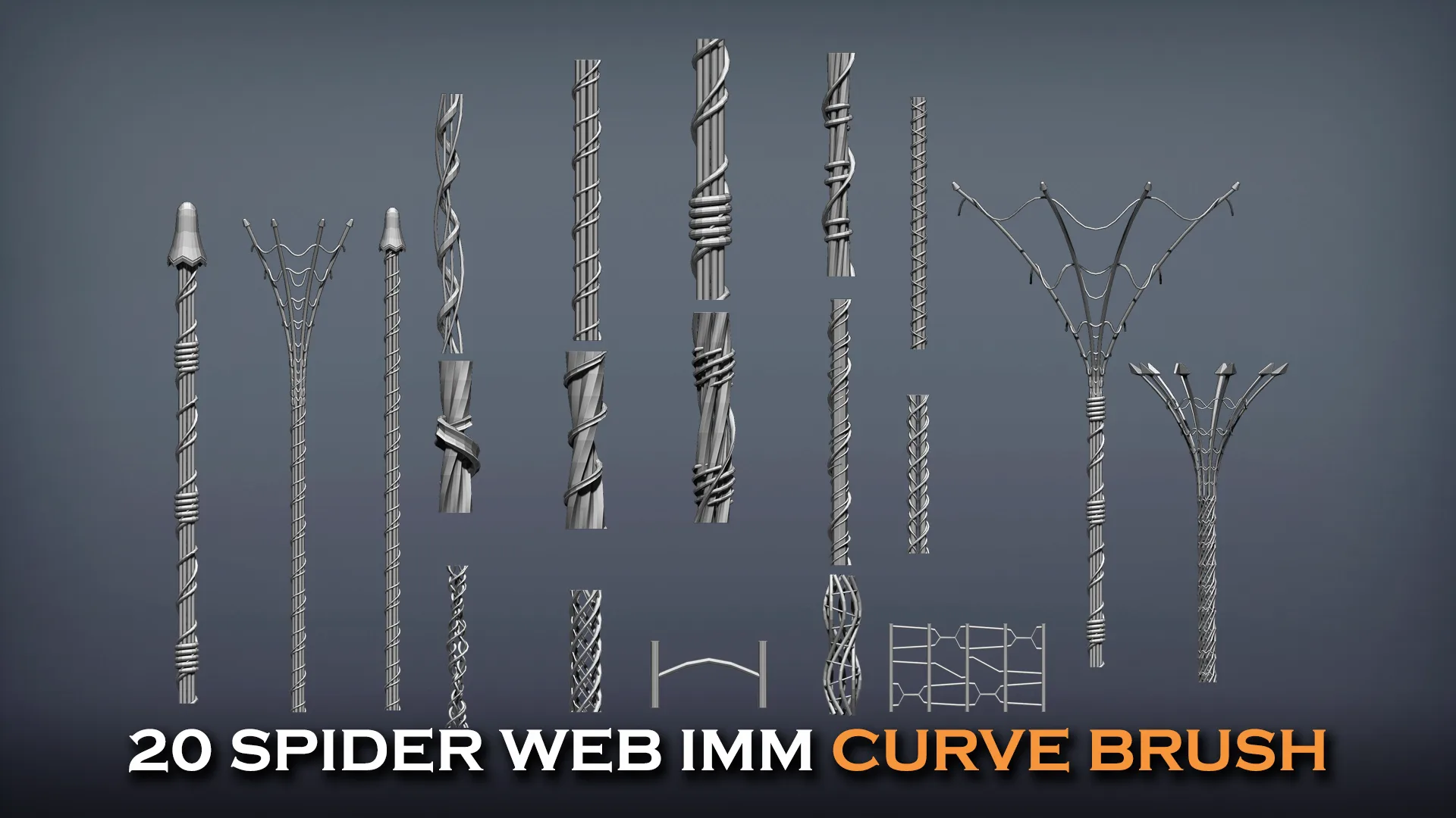 20 Spiderweb IMM Brushes [New]