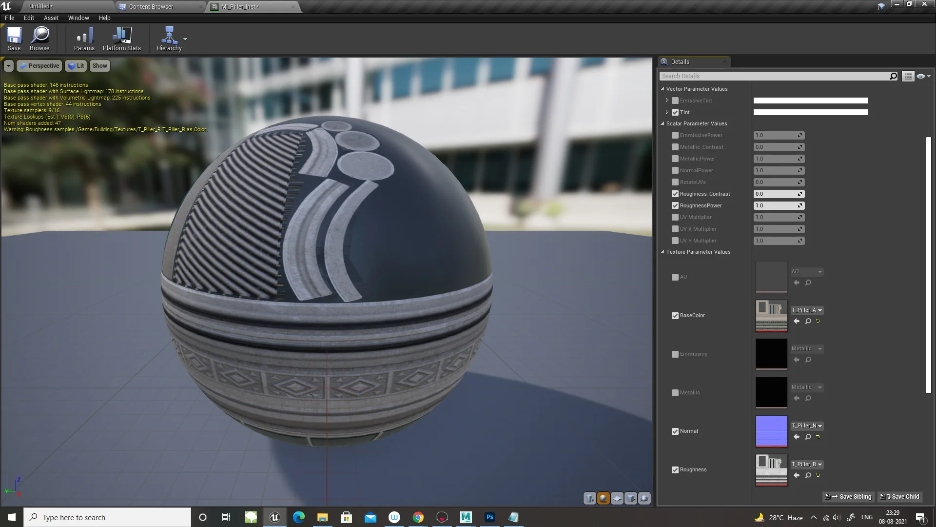 Trim Sheet & Modular Piece for Games