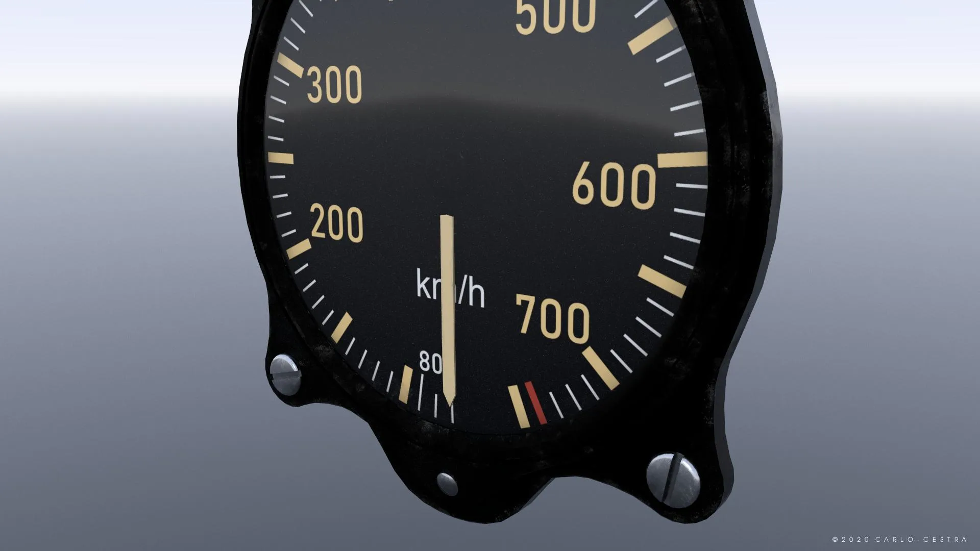 GERMAN AIRSPEED INDICATOR