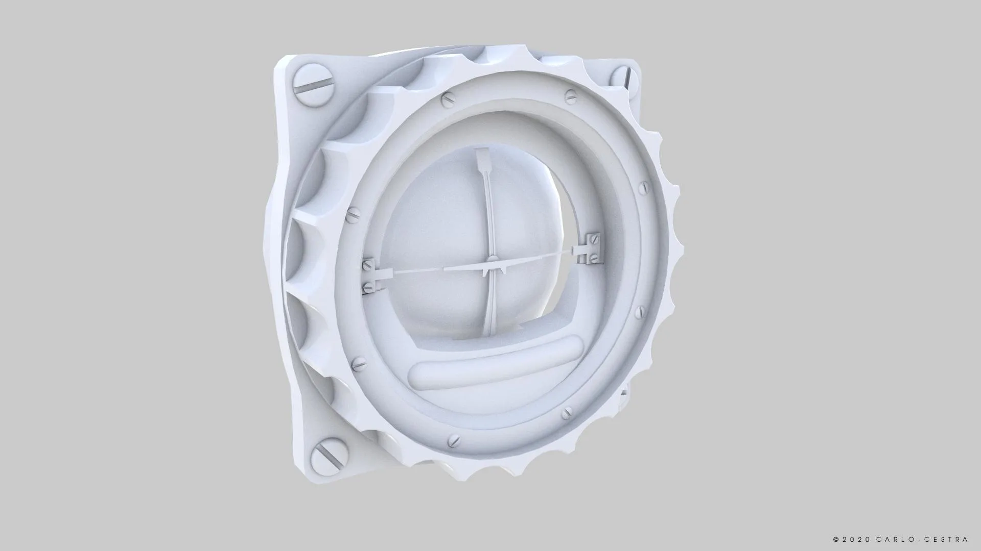 GERMAN ARTIFICIAL HORIZON GAUGE