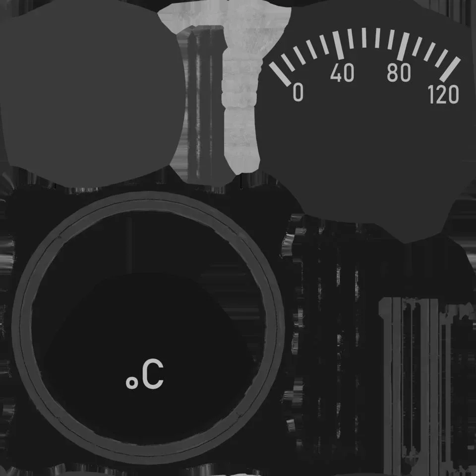 GERMAN COOLANT TEMPERATURE GAUGE