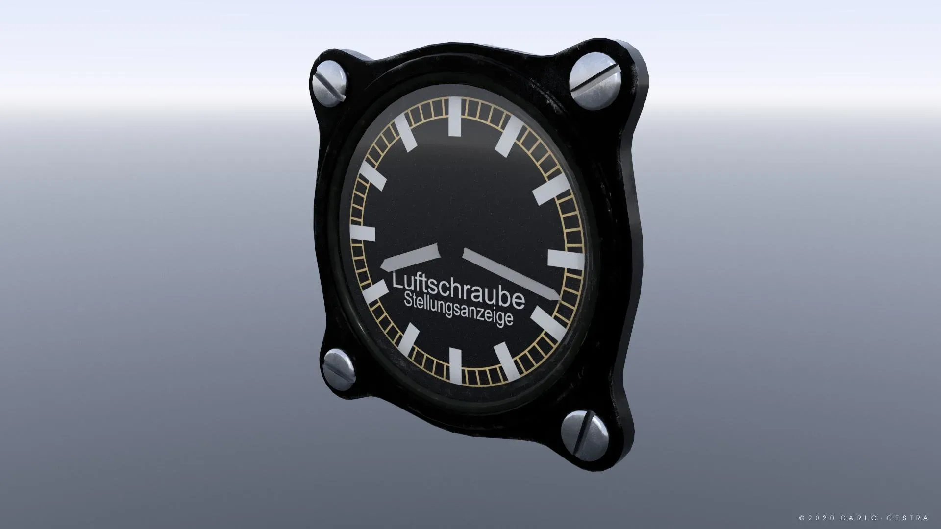 GERMAN PROPELLER PITCH INDICATOR