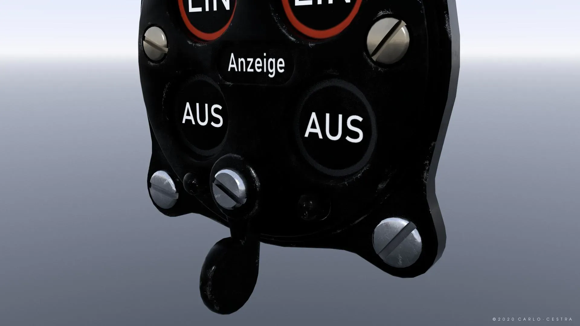 GERMAN UNDER CARRIAGE POSITION INDICATOR
