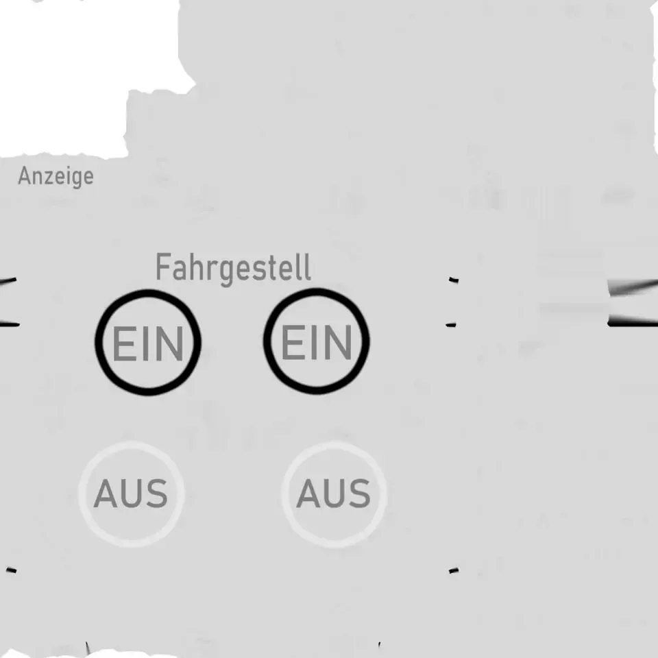 GERMAN UNDER CARRIAGE POSITION INDICATOR