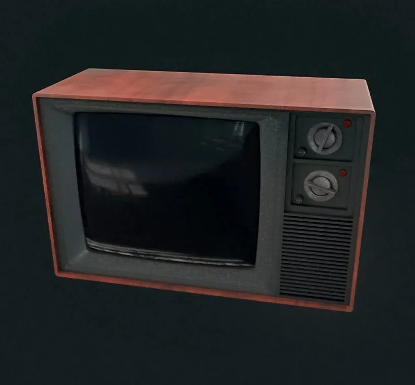 Retro CRT Television Type 2