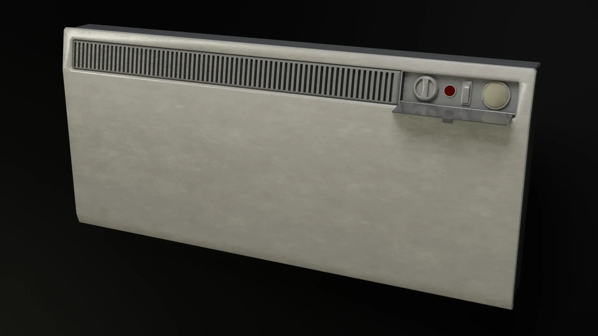 Storage Heater 3D Model FlippedNormals