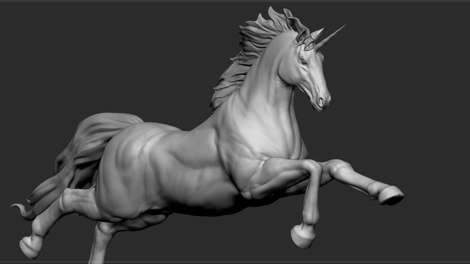 Horse / Unicorn - Figurine