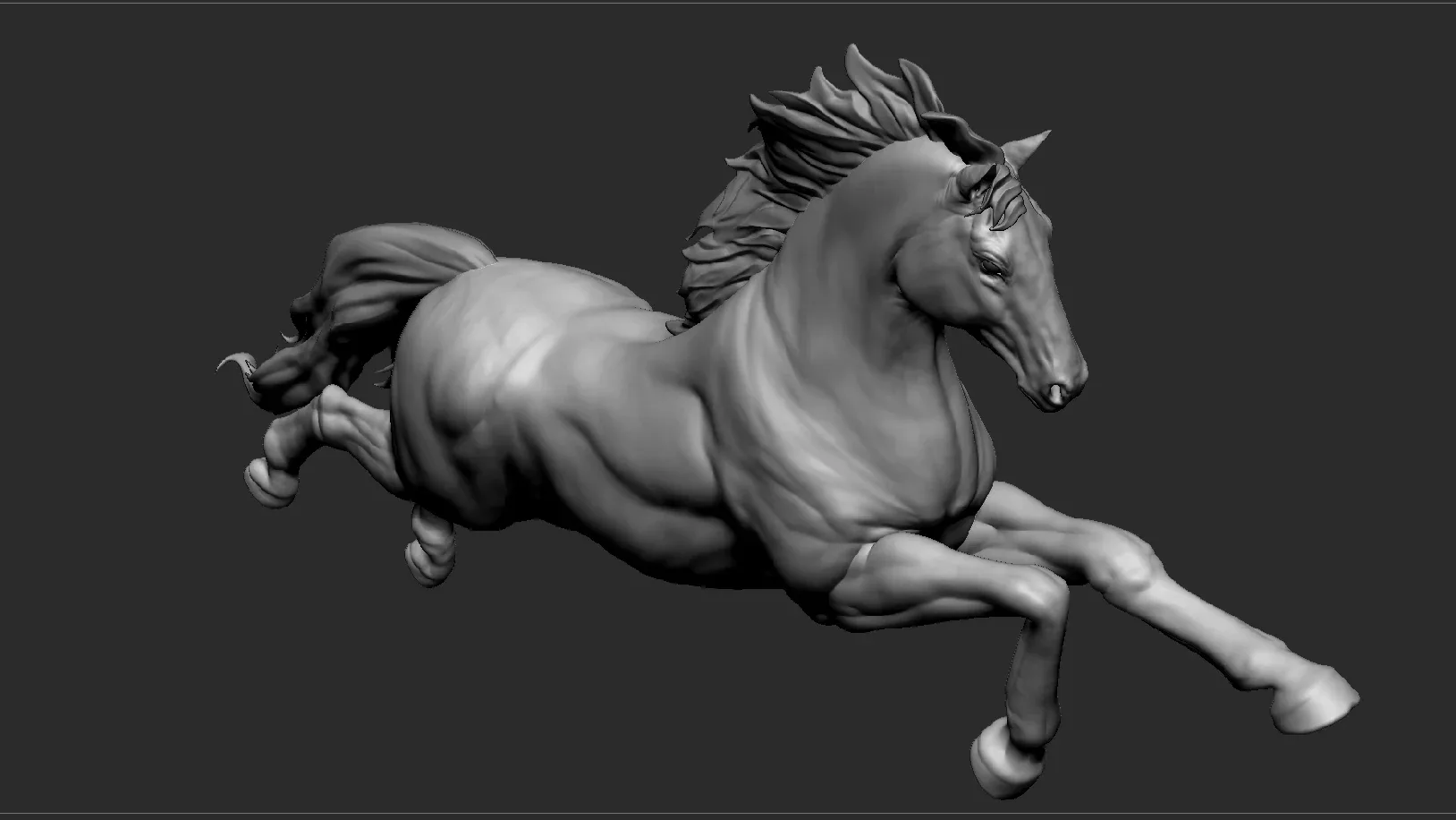 Horse / Unicorn - Figurine