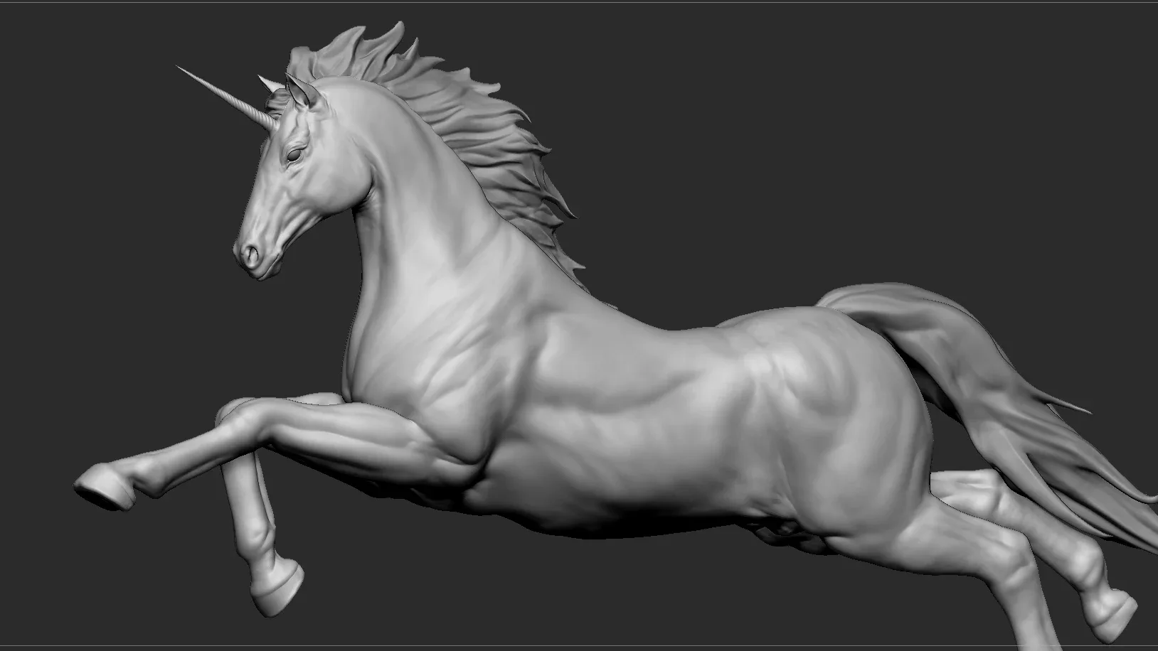 Horse / Unicorn - Figurine