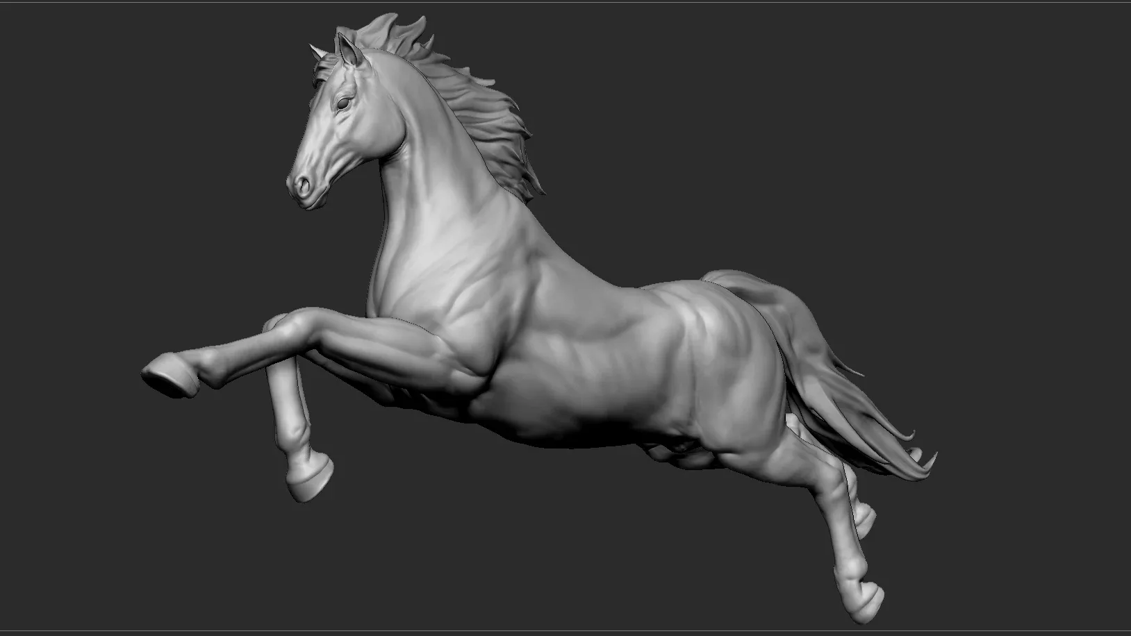 Horse / Unicorn - Figurine