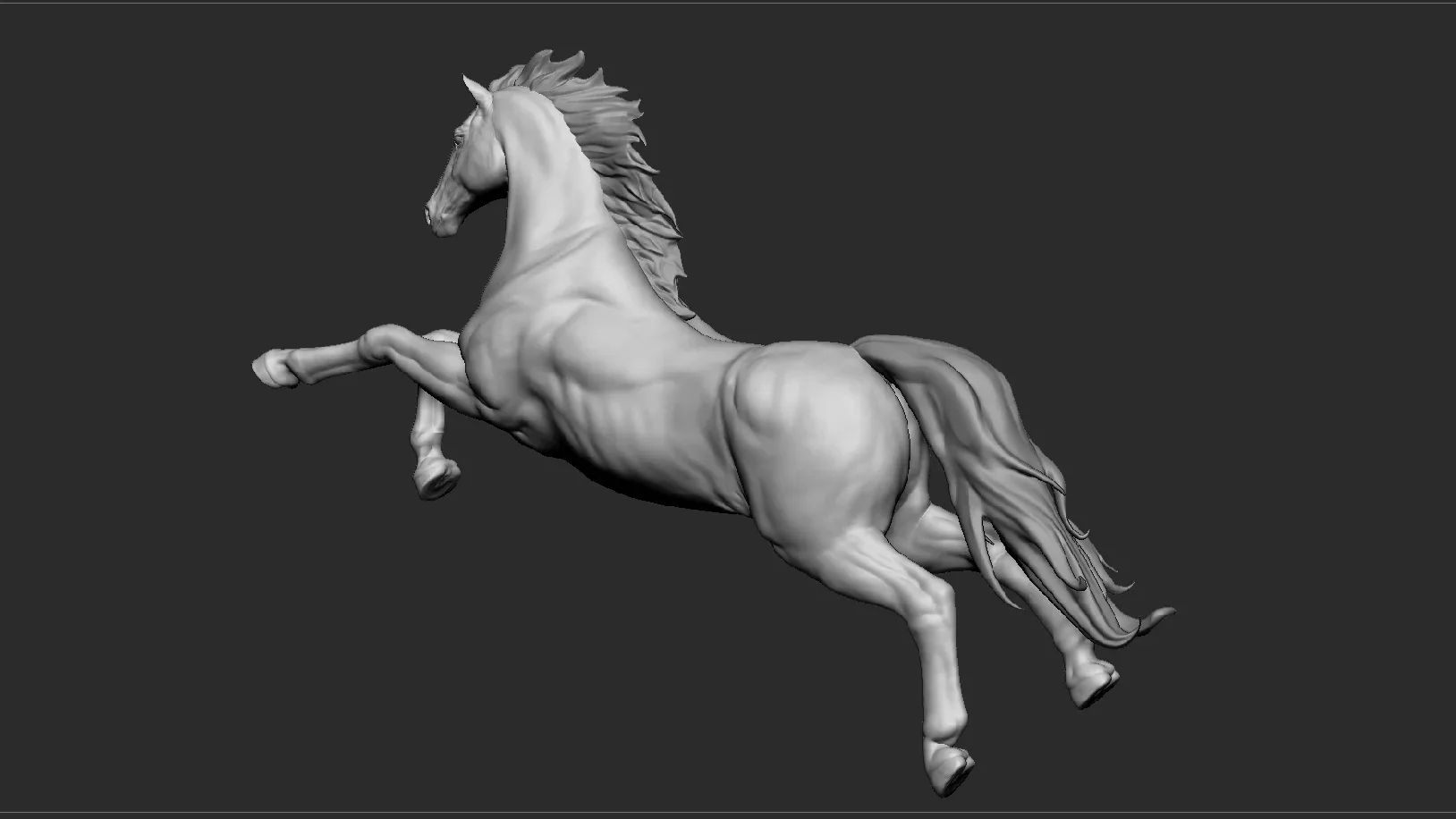 Horse / Unicorn - Figurine