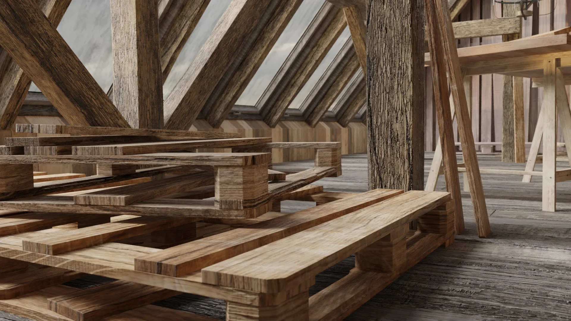 20 Wood Base Materials _ SBSAR + 4K PNG