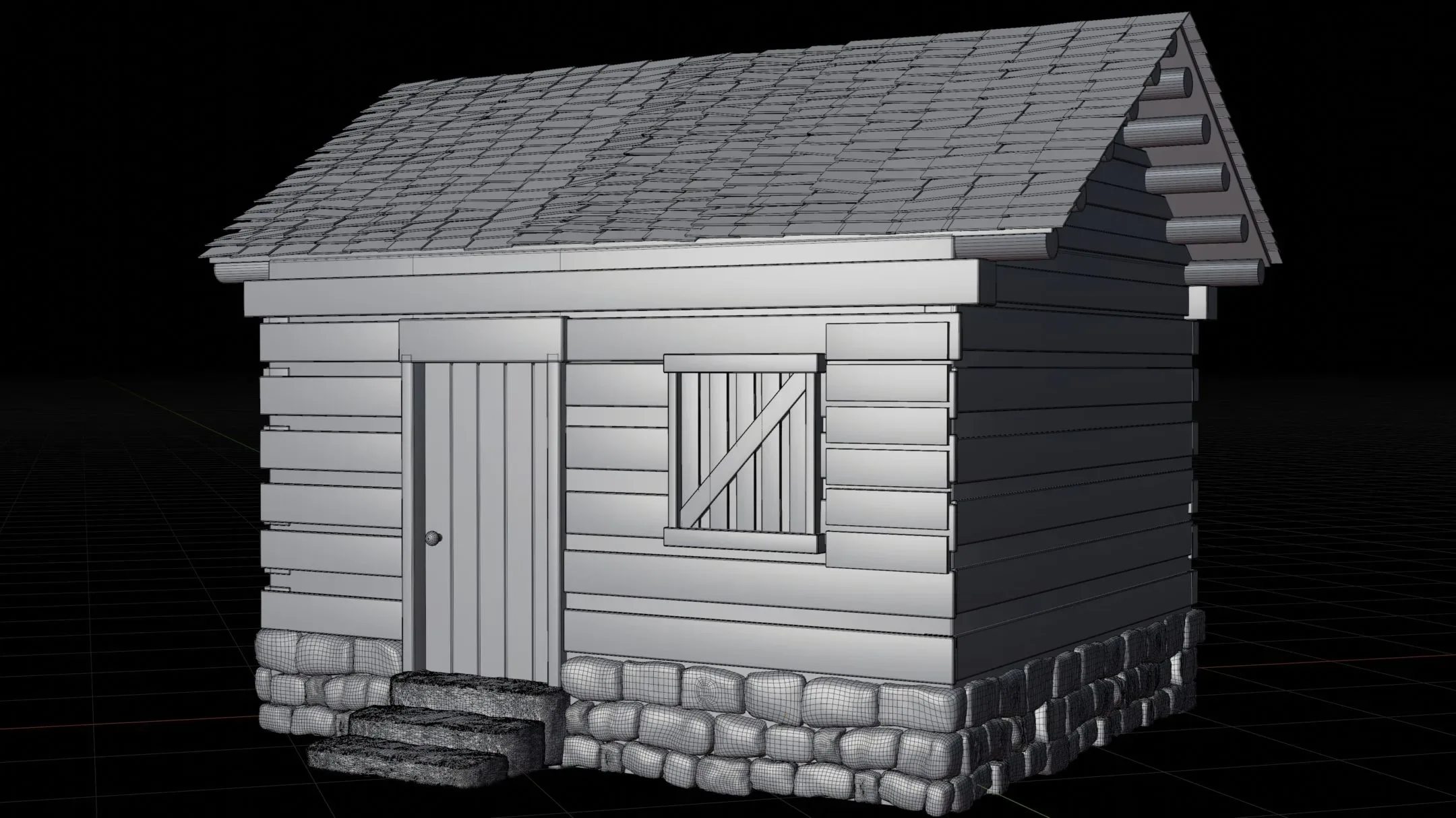 Old Building (3d Model)