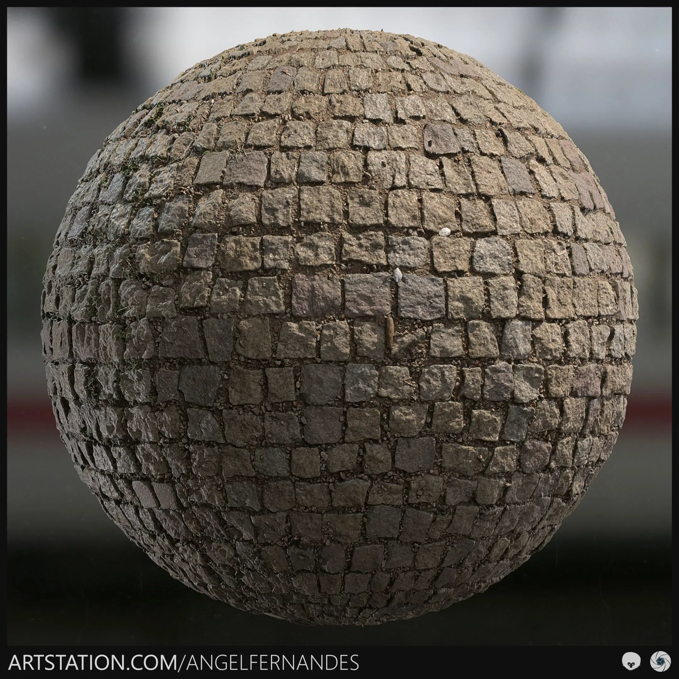 Photogrammetry - Cobblestone Floor Material