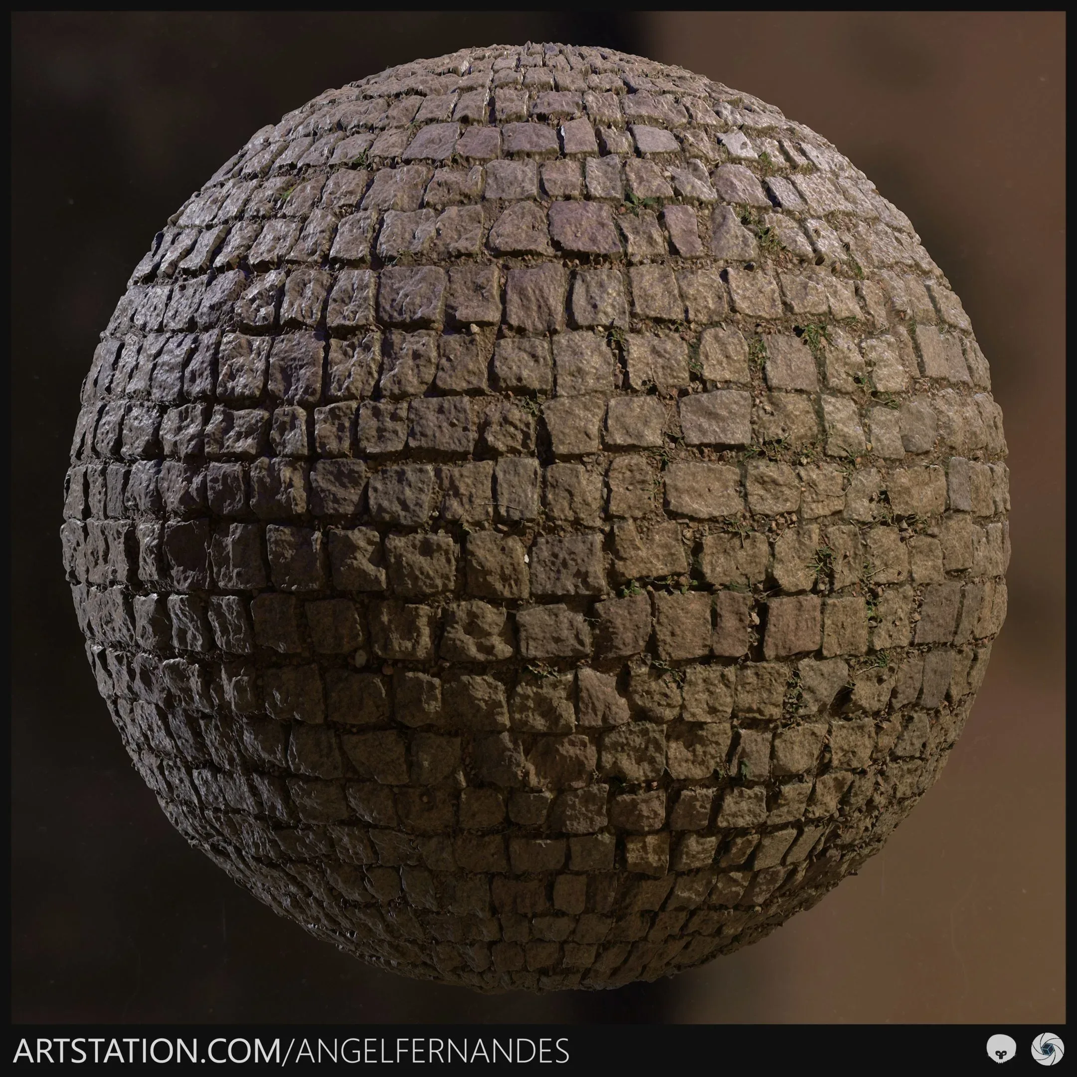 Photogrammetry - Cobblestone Floor Material