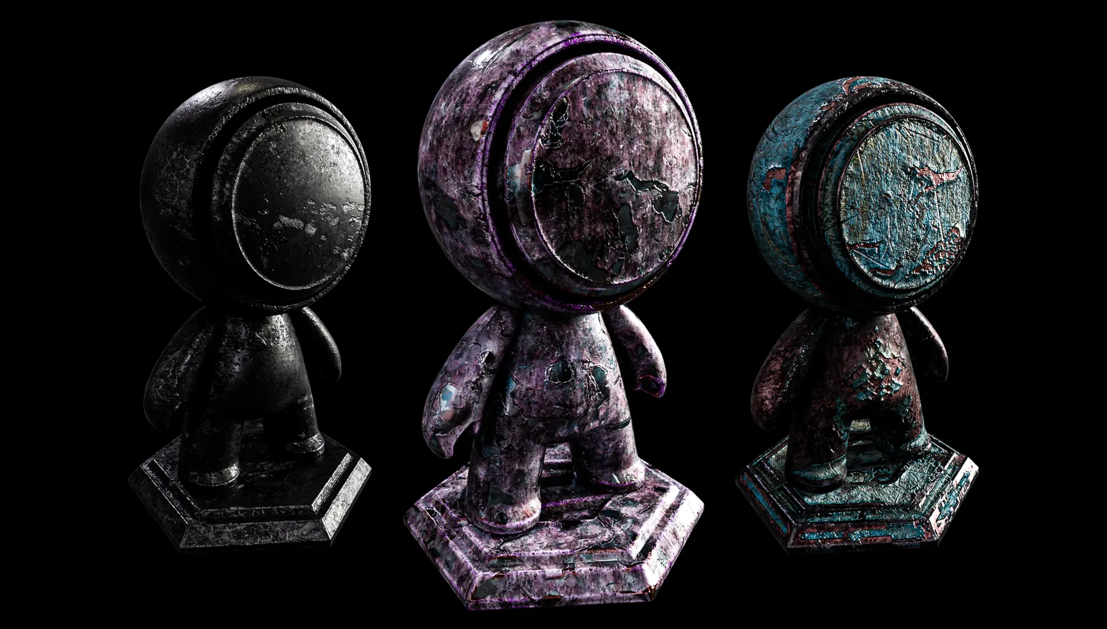 55 Pro Metal Smart Material - Adobe Substance 3d Painter