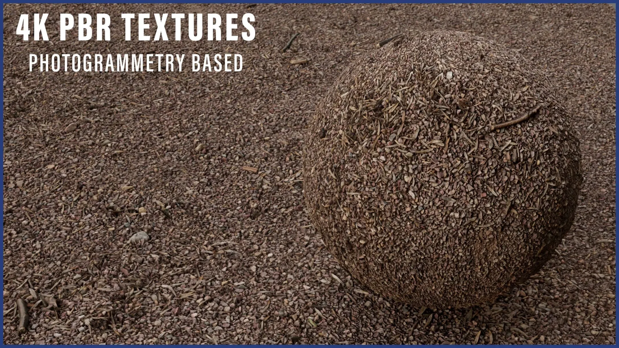 Photogrammetry - Gravel Ground Material