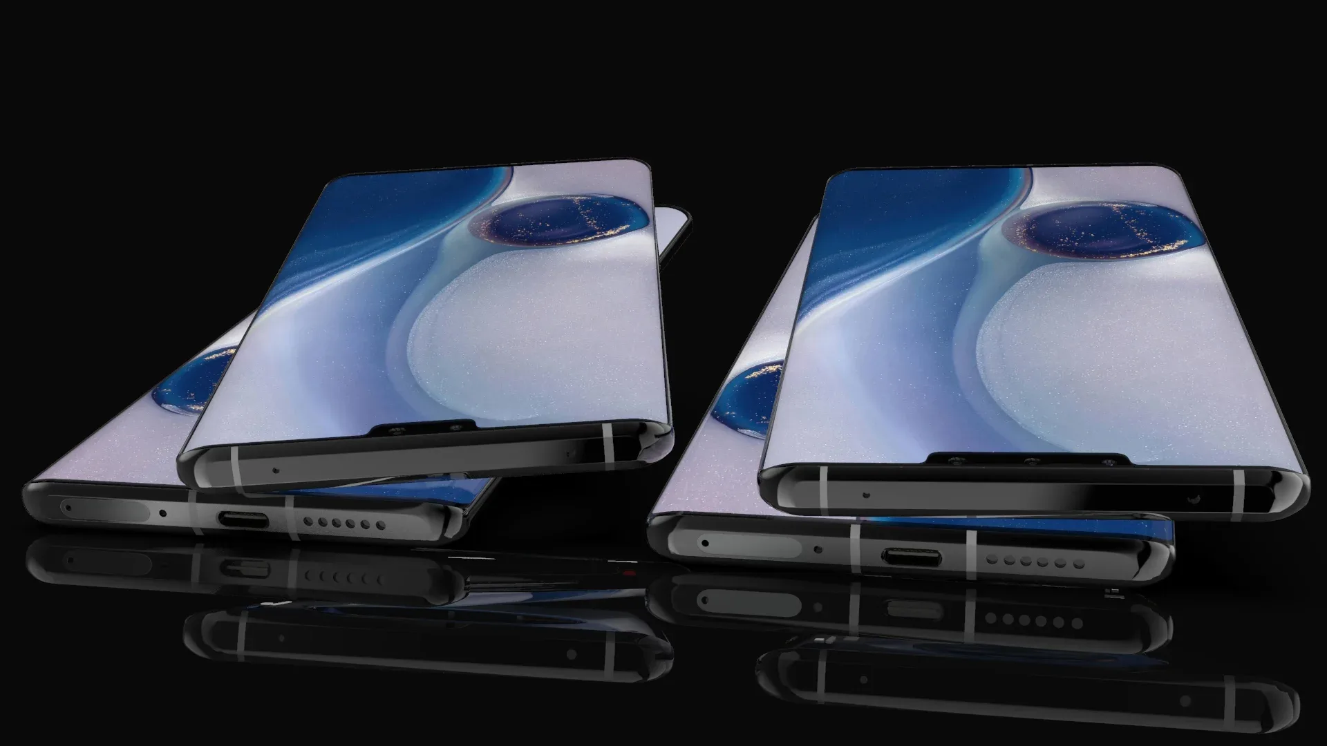Huawei Mate 30-Huawei Mate 30 Pro SET ELEMENT 3D