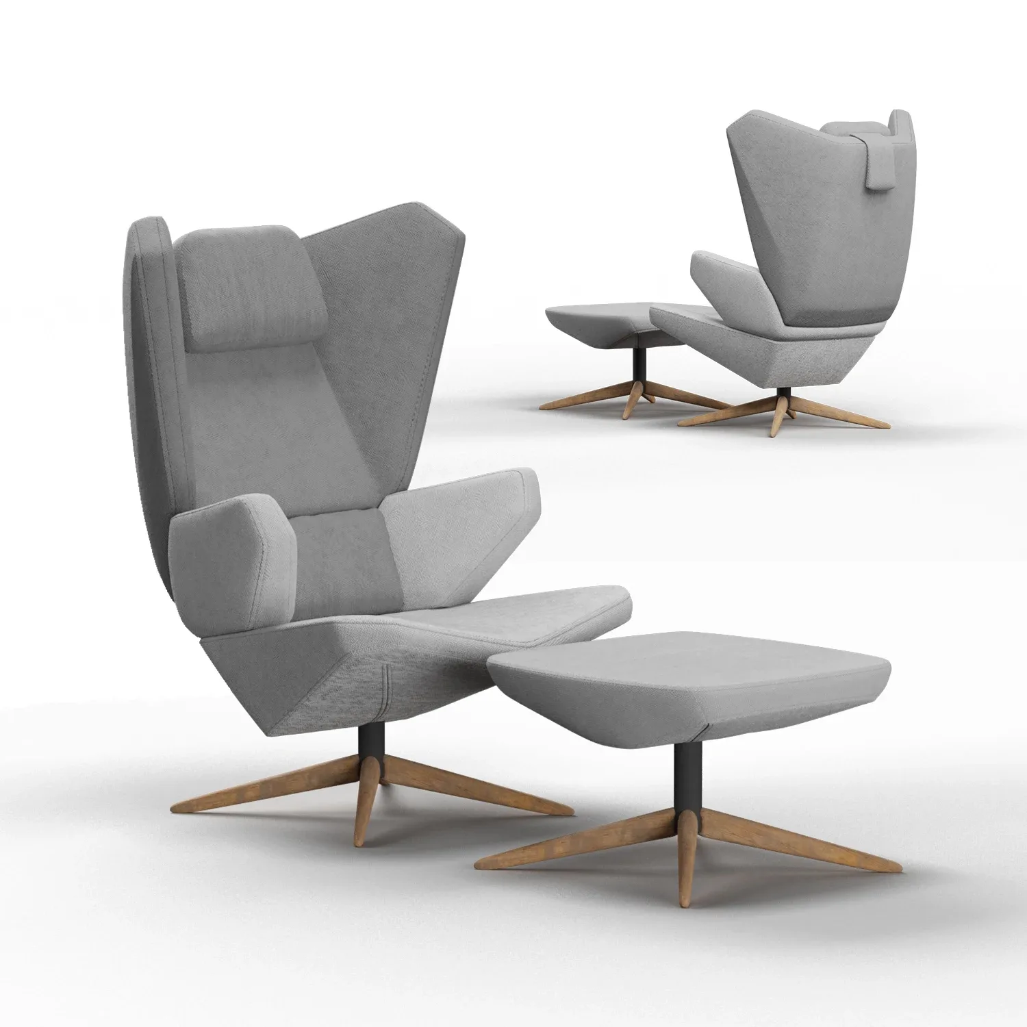 Prostoria Trifidae Arm chair 3D model