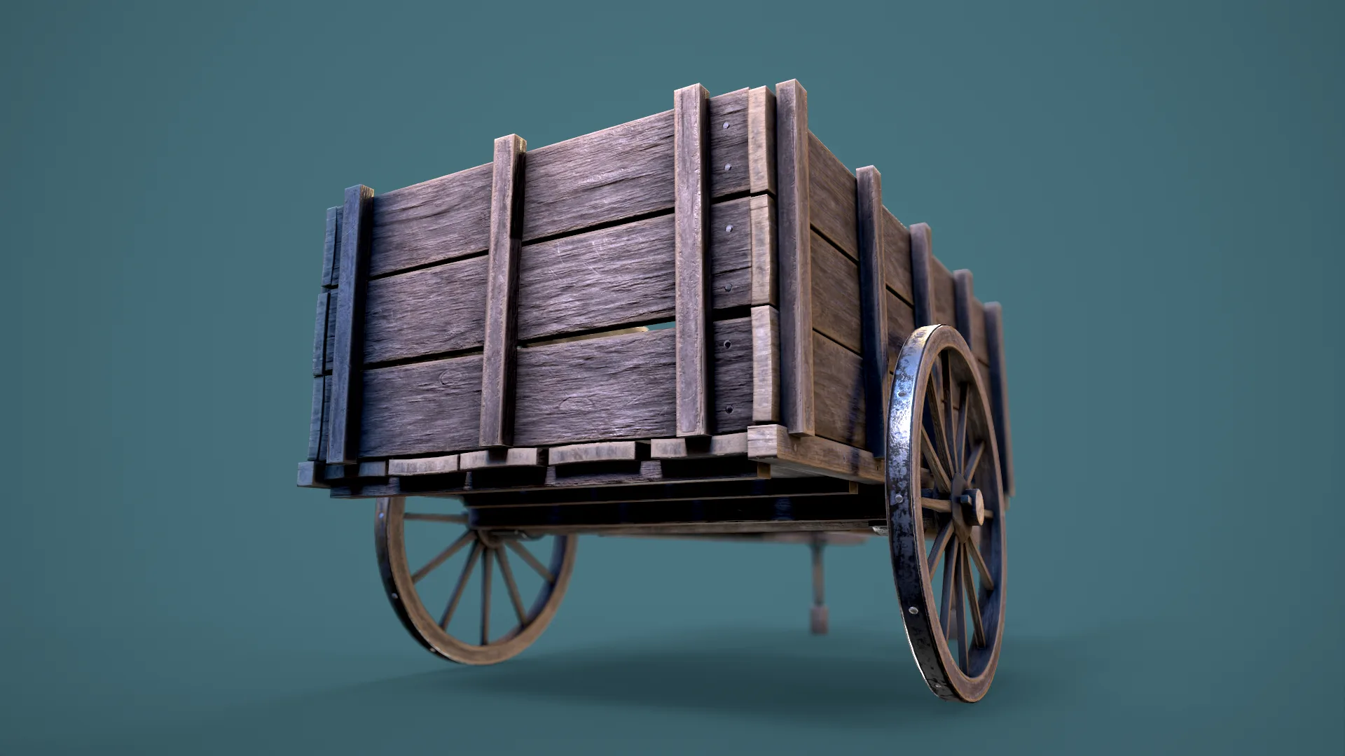 Old Wooden Cart