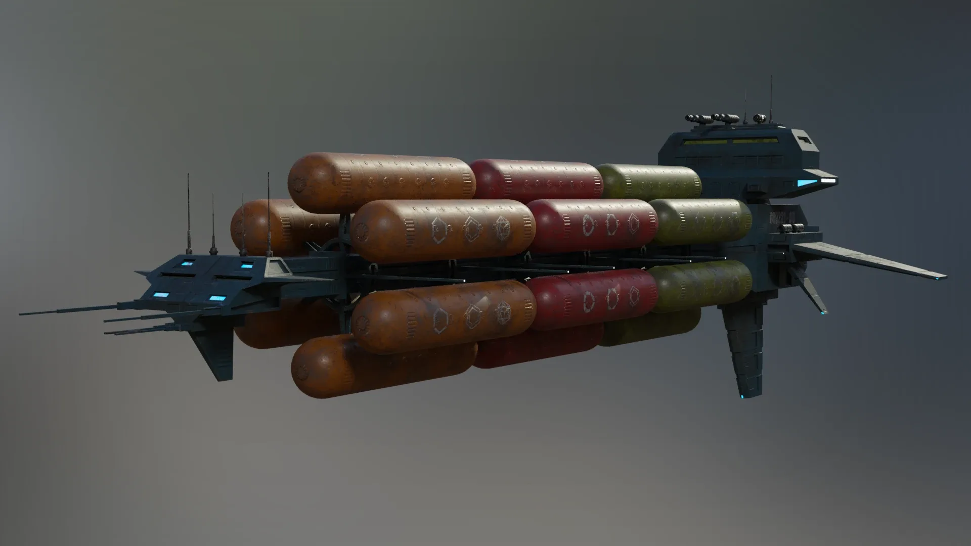 Freighter Hyperion Class Tanker Vessel