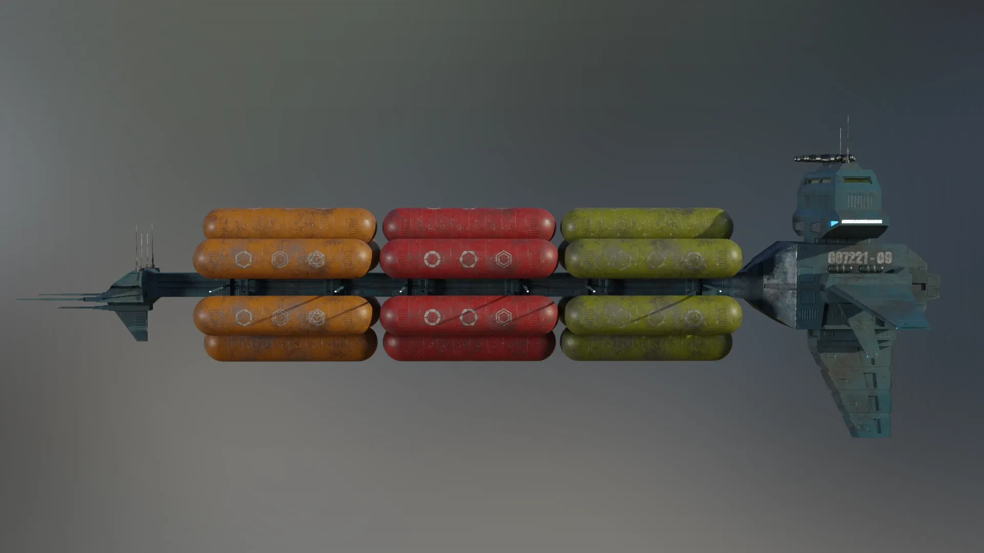 Freighter Hyperion Class Tanker Vessel