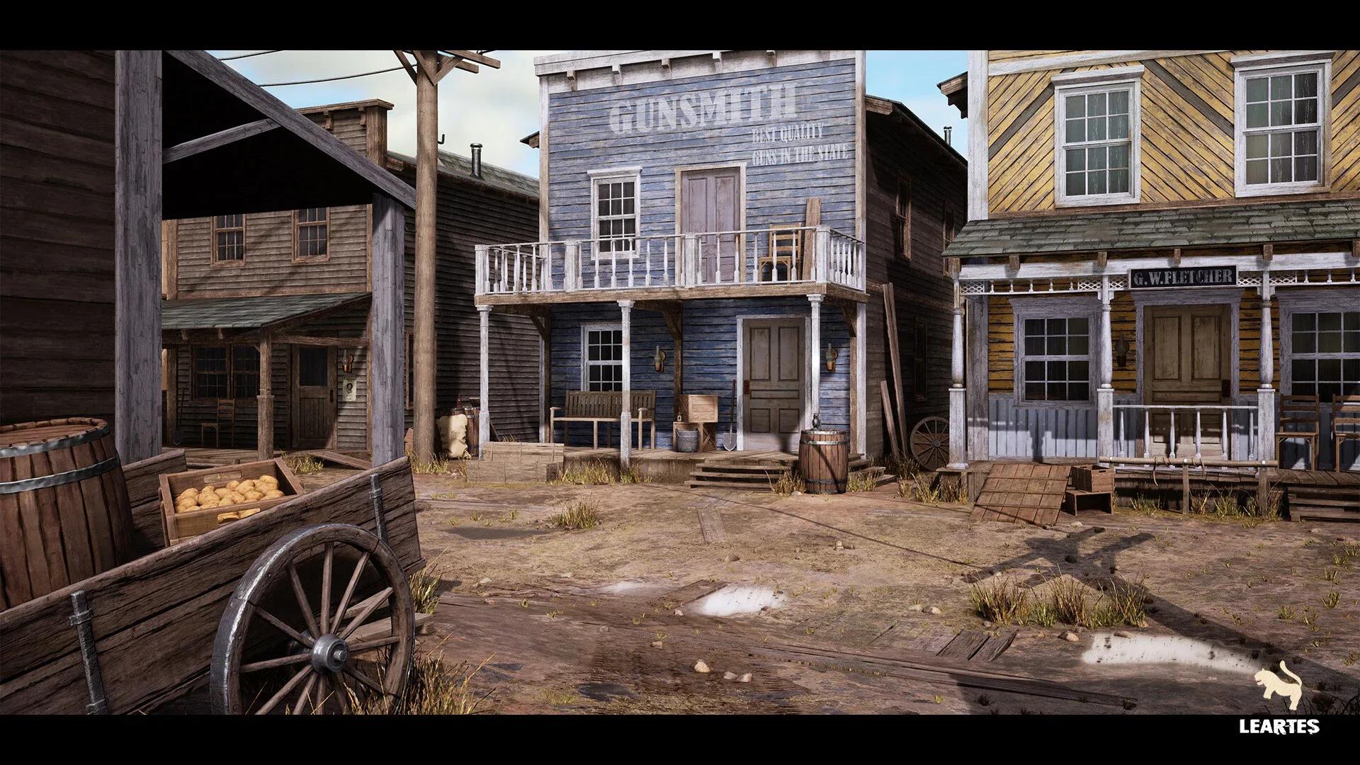 Western Town / Village Pack