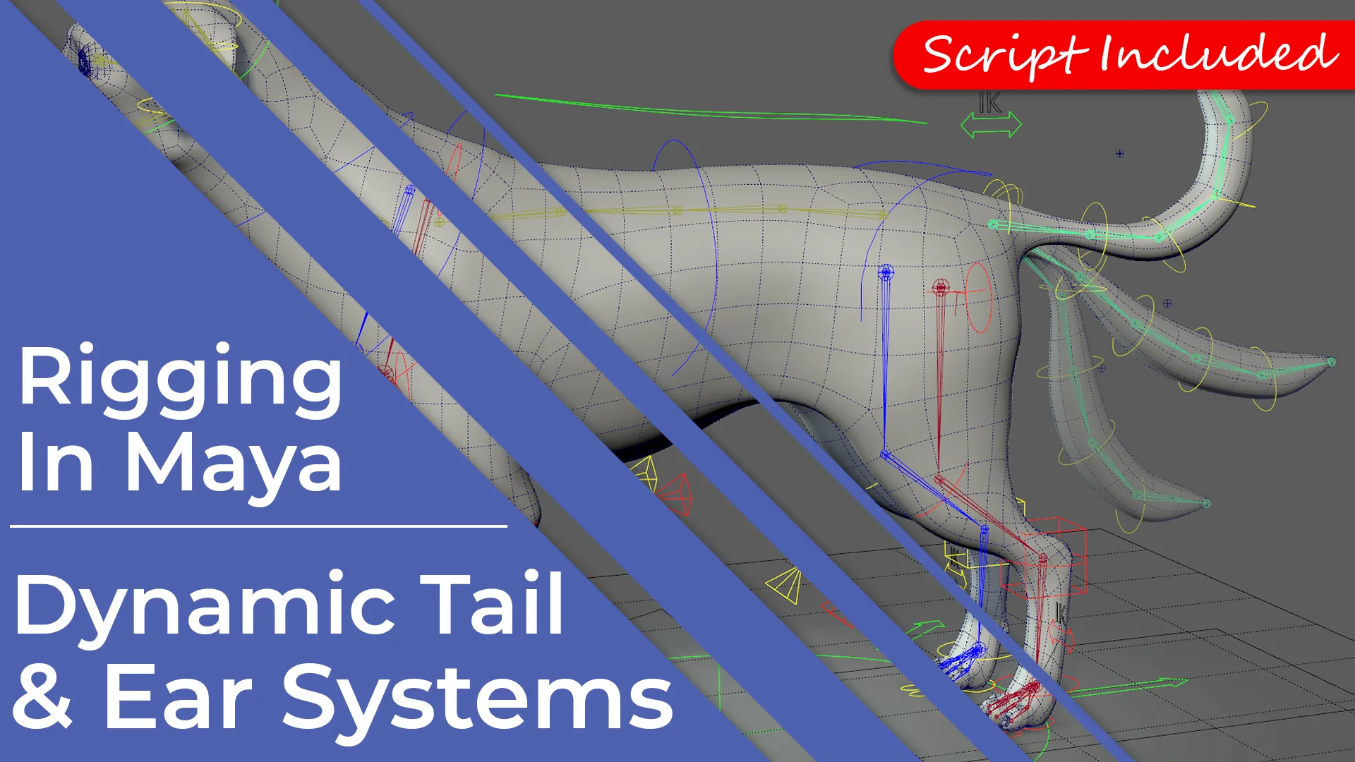 Rigging In Maya: Quadruped