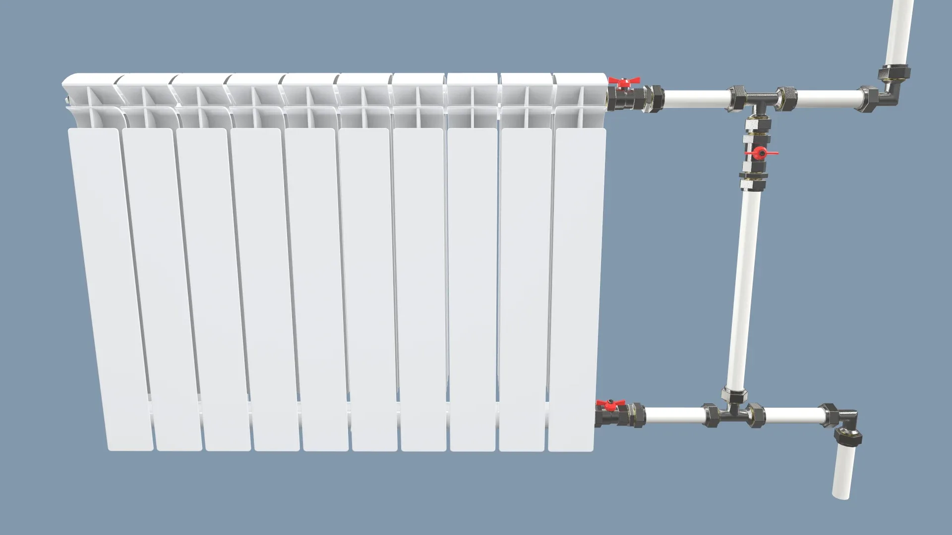 Radiators with Modular Pipes