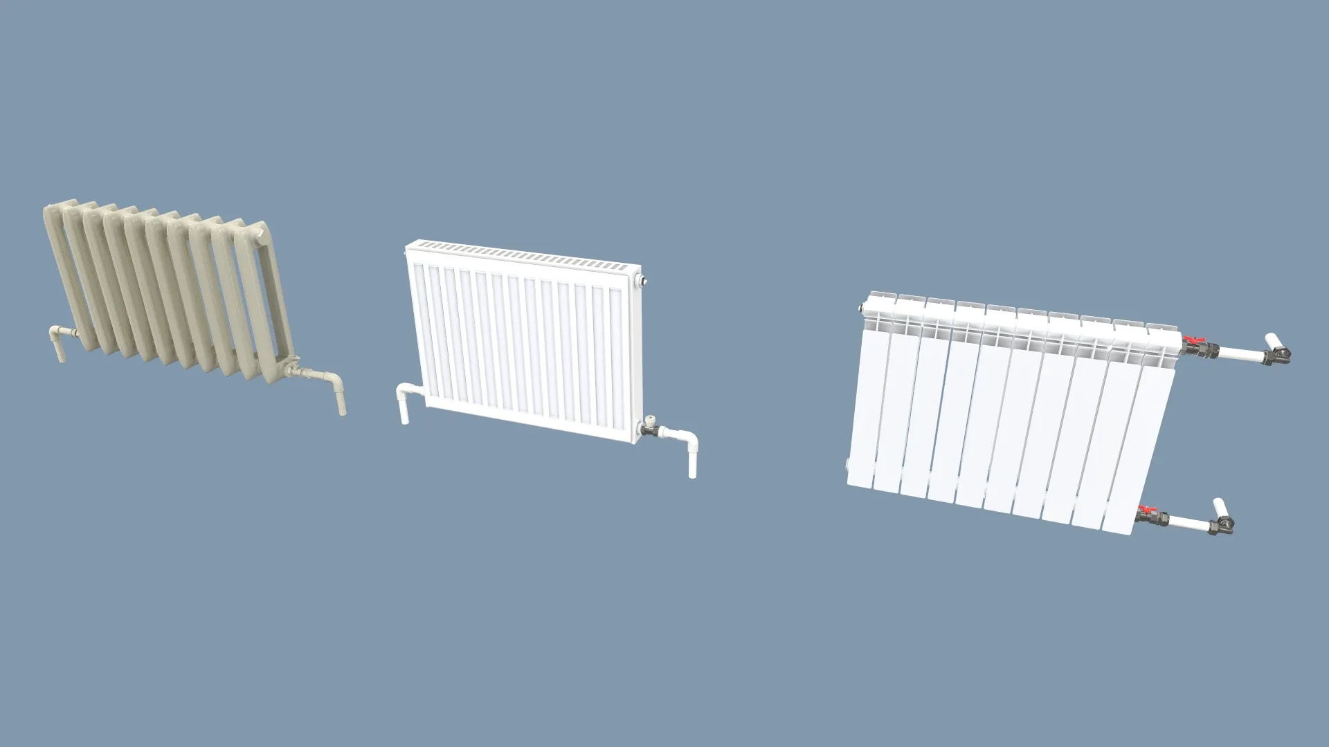 Radiators with Modular Pipes