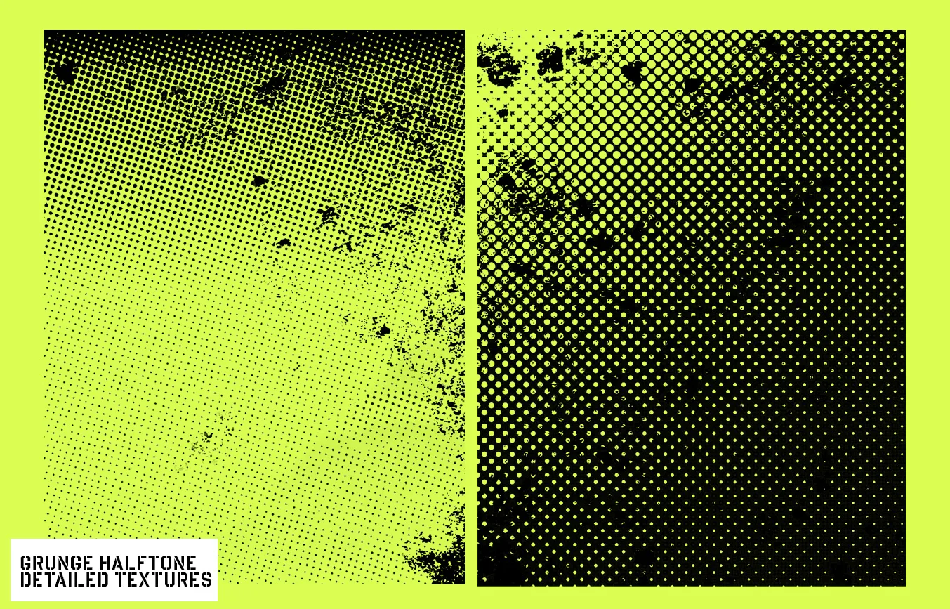 Ink Brushes for Photoshop + Halftone Textures Pack