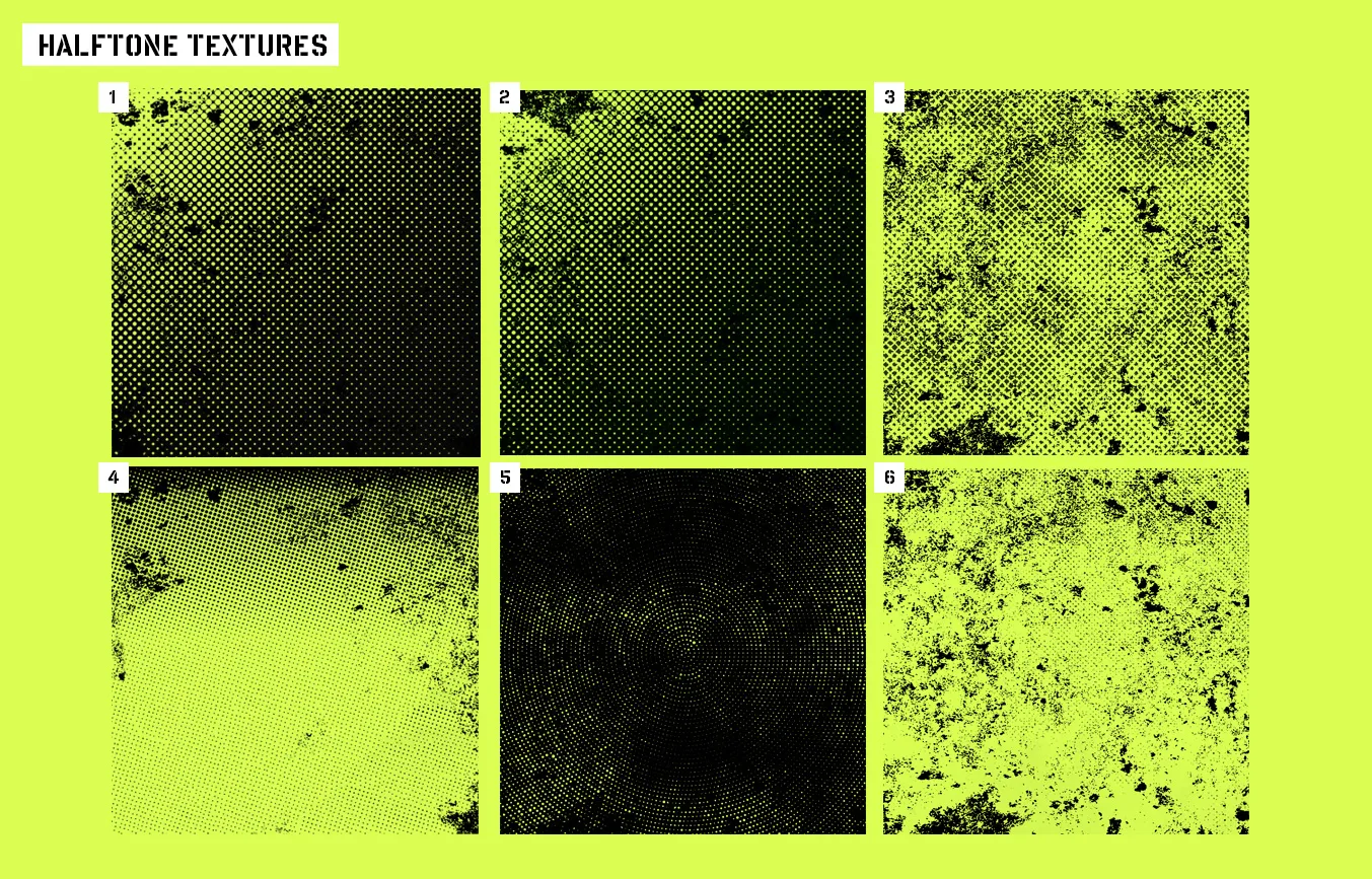 Ink Brushes for Photoshop + Halftone Textures Pack