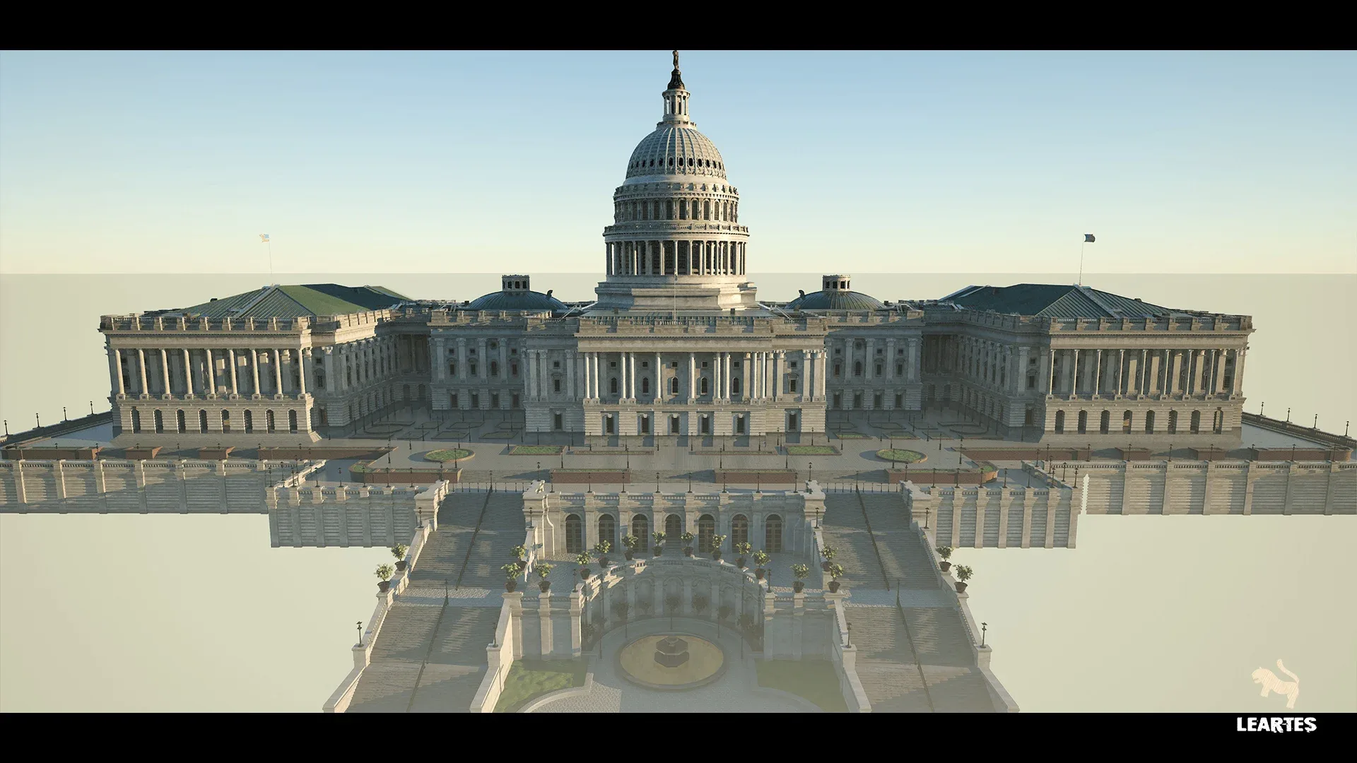 US Capitol Exterior Environment