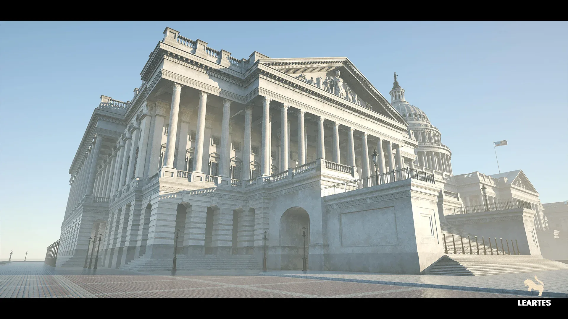 US Capitol Exterior Environment