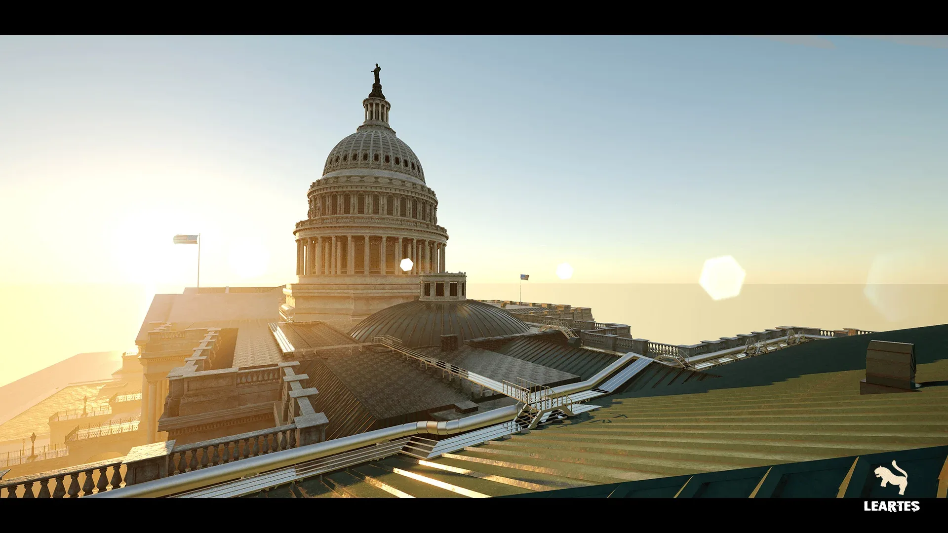 US Capitol Exterior Environment